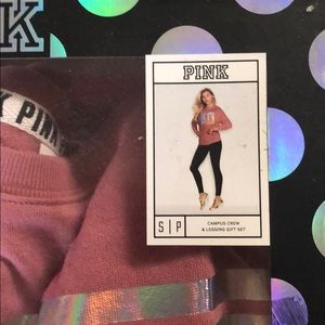 PINK Sweater and Legging Set